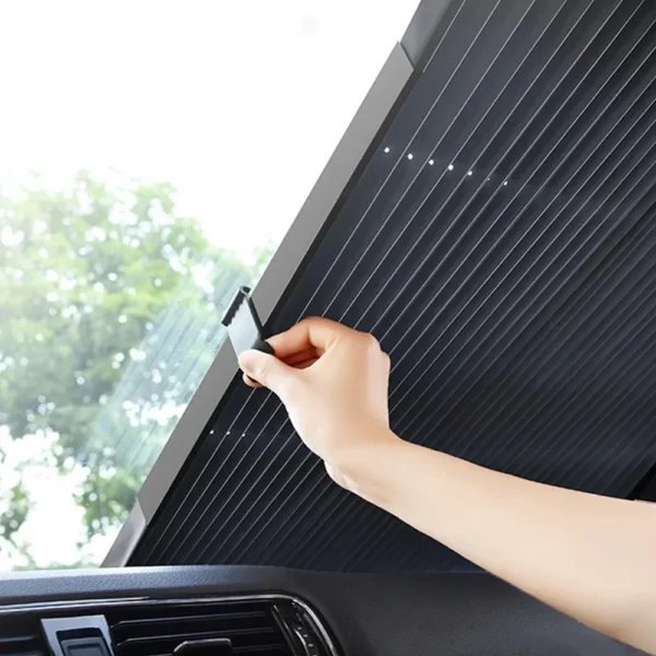 Car Windshield Sun Shade – Premium UV Protection and Heat Reduction for Vehicles - Image 4