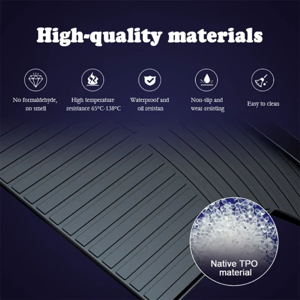 3D TPO Trunk Mat For For Toyota Corolla Cross XG10 2021 2022 2023 Car Cargo Boot Liner Tray Carpet Mat Waterproof Luggage pad - Image 5
