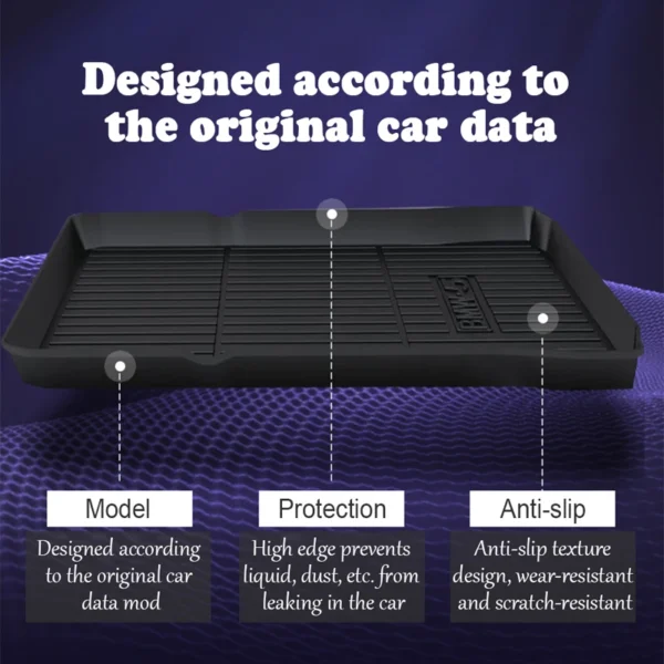 3D TPO Trunk Mat For For Toyota Corolla Cross XG10 2021 2022 2023 Car Cargo Boot Liner Tray Carpet Mat Waterproof Luggage pad - Image 4
