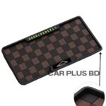 Car Dashboard Mats with Adjustable Parking Number Card – Non-Slip Mobile Holder