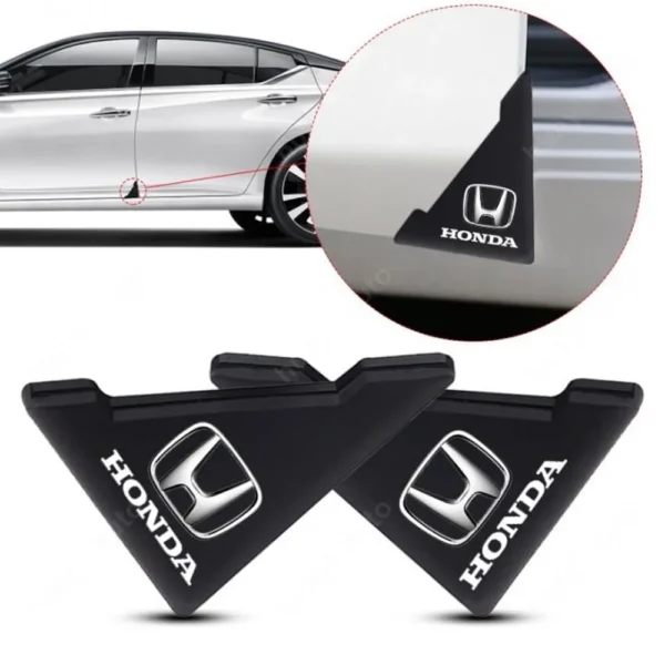 Car Door Corner Protector Black 60x45mm Car Door Corner Edge Guards Anti Opening Collision Scratch Proof Cartoon 2pcs - Image 4