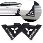 Car Door Corner Protector Black 60x45mm Car Door Corner Edge Guards Anti Opening Collision Scratch Proof Cartoon 2pcs - Image 3