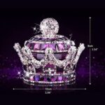 Crystal Crown Car Air Freshener – Crystal Car Fragrance  with Refreshing Smell - Image 2