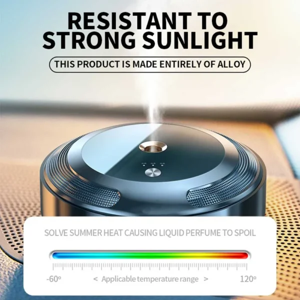 Smart Car Air Freshener & Aroma Diffuser – Intelligent Aromatherapy with Essential Oils for Car & Office - Image 3