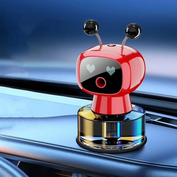 Robot Car Humidifier Intelligent Aromatherapy Enhance Your Drive with Smart Comfort - Image 1