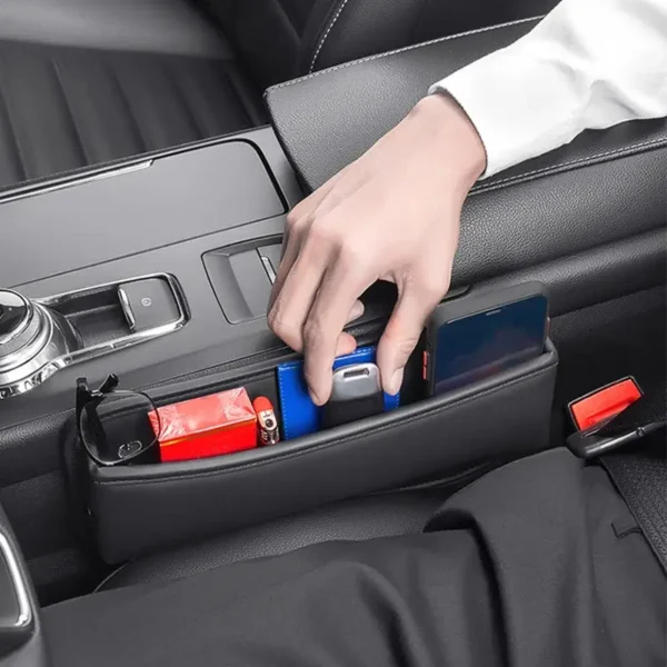 Car Seat Gap Organizer Multifunctional Portable Storage Box - Image 1