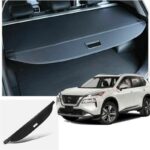 Car Trunk Cargo Cover for Car Retractable Rear Trunk Security Cover Shielding Shade Black - Image 10