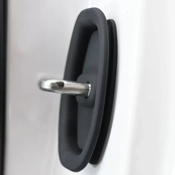4 pcs set Car Door Lock Protector Cover for Sound - Image 4