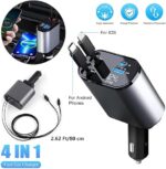 Smart 120w 4 In 1 Design Car Mobile Charger - Image 6