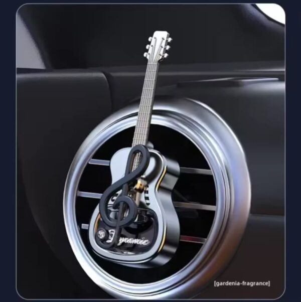 Guitar-Shaped Car Air Vent Perfume 1pes - Image 3
