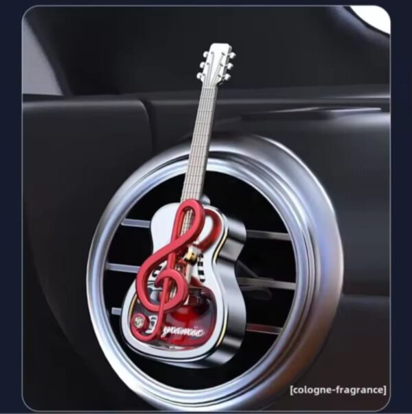 Guitar-Shaped Car Air Vent Perfume 1pes - Image 4