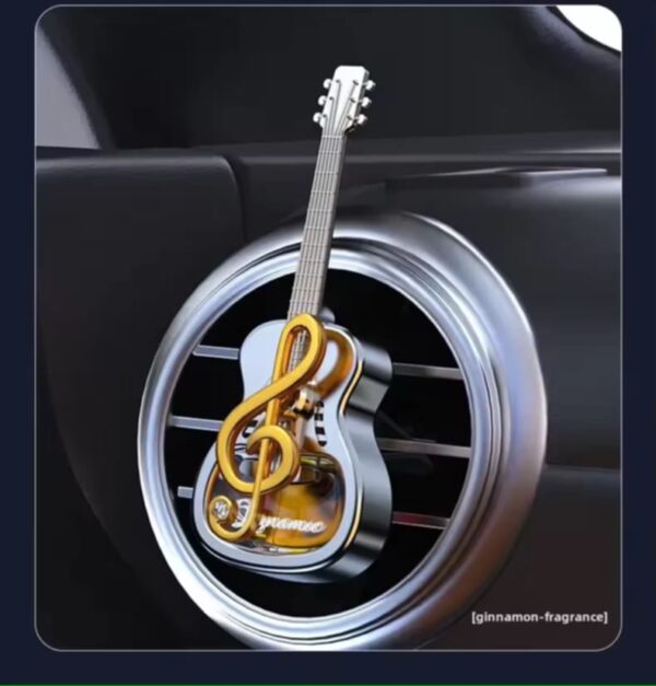 Guitar-Shaped Car Air Vent Perfume 1pes - Image 2