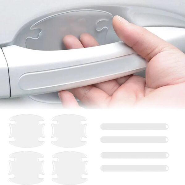 8 Pcs Universal Silicone Door Handle Cover - Image 1