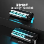 Car Solar Stop Sign Car Temporary Parking Luminous Number Plate Temporary Parking Card Decoration Car Supplies - Image 7