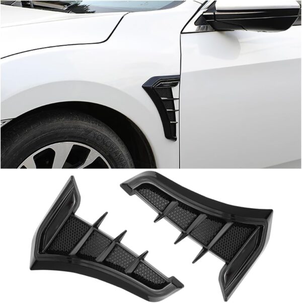 Carbon Fiber Look Car Side Fender - Image 5