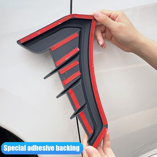 Carbon Fiber Look Car Side Fender - Image 6