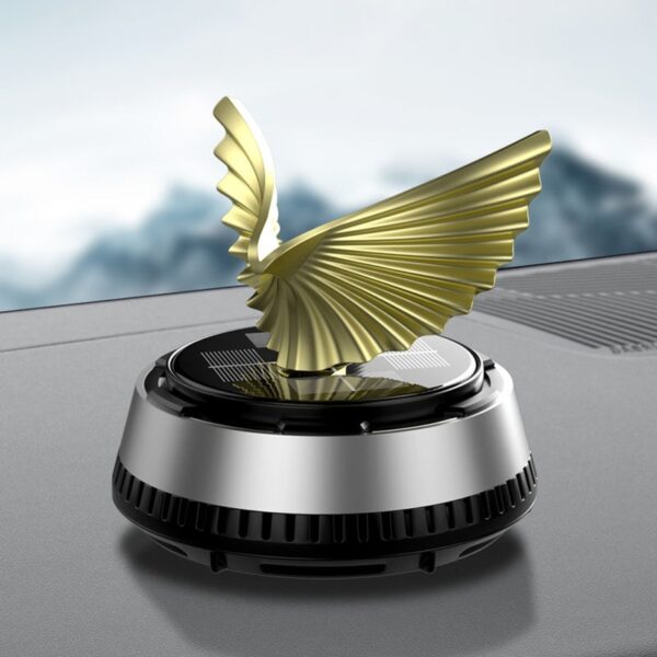 Rotable Eagle Wings Car Dashboard Showpiece with Perfume - Image 5