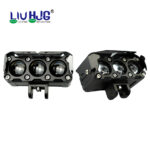 LIU HJG 3 LED 120W Yellow/White Fog Light with Wiring Kit for Universal  Car, Truck, Bike - Image 3
