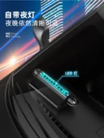 Solar LED Dashboard Parking Number Board with Safety Hammer and Blade – Multi-Function Car Emergency Tool - Image 3