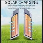2pcs Car Solar Flashing LED Warning Lights Universal Adjustable Automotive Parking Rearing Warning Light Car Styling Accessories - Image 3