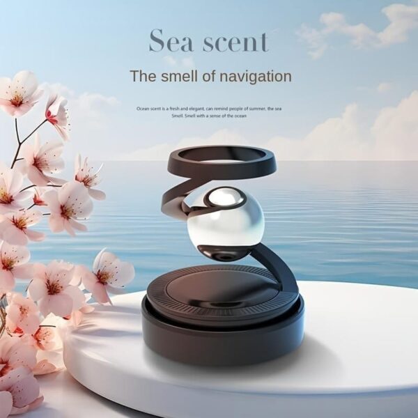 Car Aromatherapy with Solar Star Ring – Perfect Dashboard Showpiece - Image 6