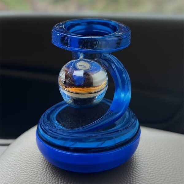 Car Aromatherapy with Solar Star Ring – Perfect Dashboard Showpiece - Image 3