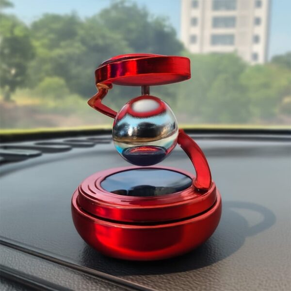 Car Aromatherapy with Solar Star Ring – Perfect Dashboard Showpiece - Image 1