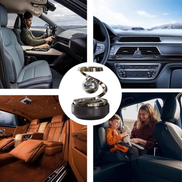 Car Aromatherapy with Solar Star Ring – Perfect Dashboard Showpiece - Image 10