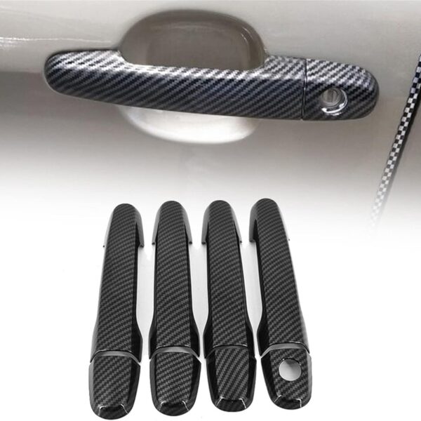 Carbon Fiber Door Handle Cover for Toyota Allion and Premio – Sharp Looks with Strong Protection - Image 1