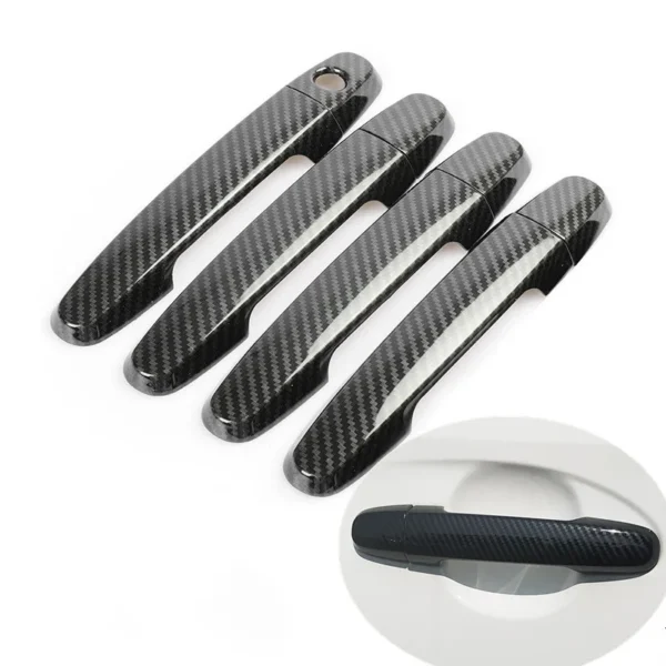 Carbon Fiber Door Handle Cover for Toyota Allion and Premio – Sharp Looks with Strong Protection - Image 2