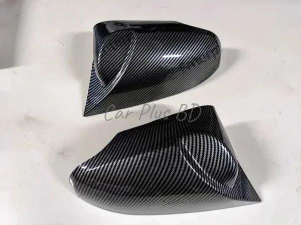 Toyota Allion/Premio Premium Quality Carbon Fiber Finish Side Mirror Cover - Image 3